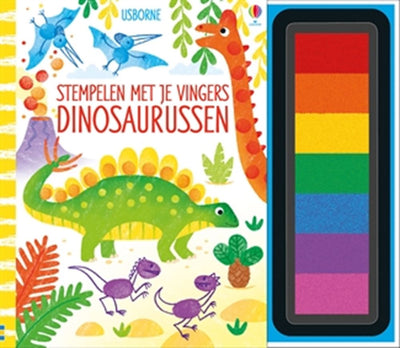 Stamping con le dita - Dinosauri