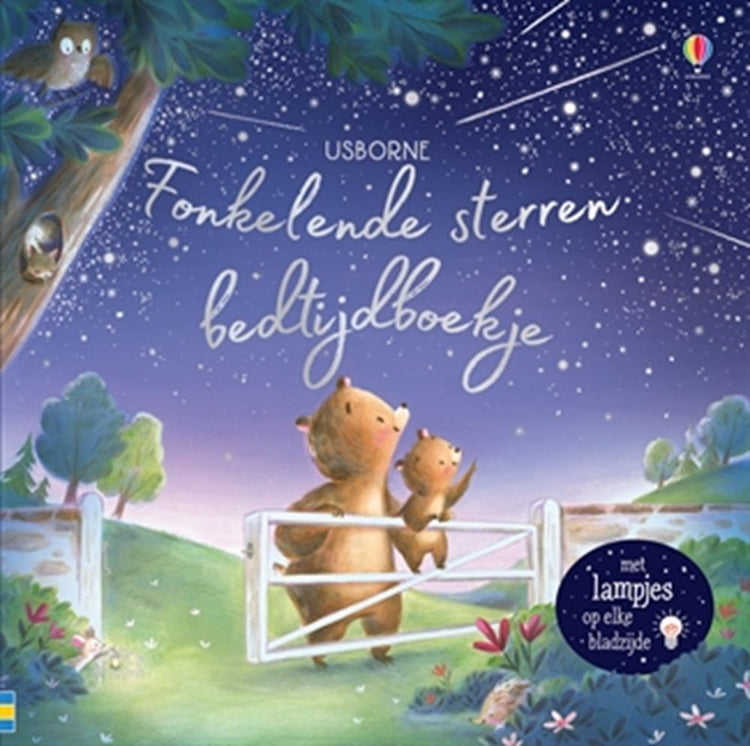 Libretto della buonanotte con stelle scintillanti. +6 mesi