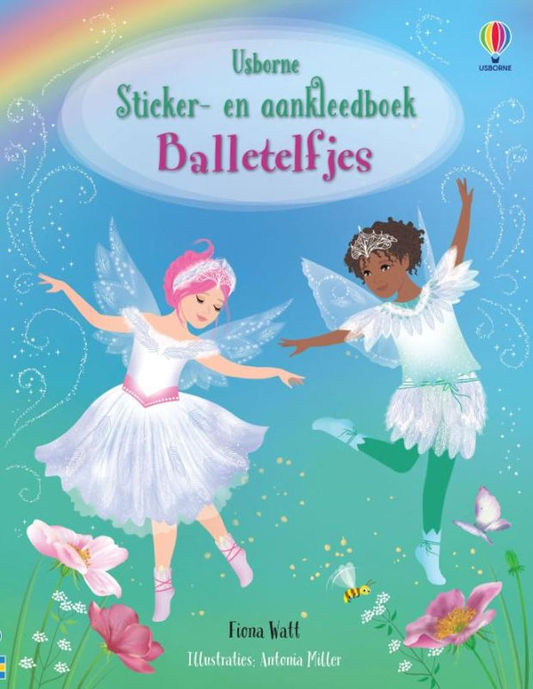 Sticker en aankleedboekje balletelfjes.