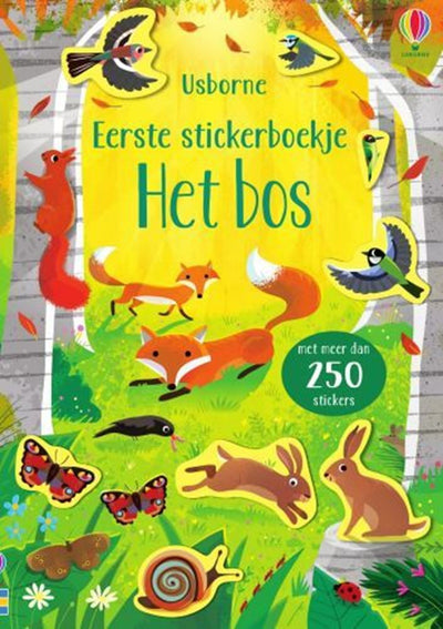 Primer folleto de pegatinas het bos