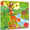 Libro con 3 rompecabezas, animales en el bosque 3+