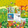 Libro con 3 rompecabezas, animales en el bosque 3+
