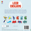 Casa central del libro aprende origami.