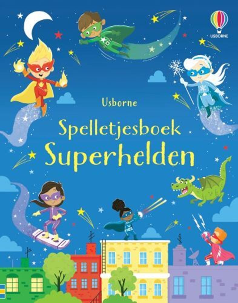 Spelletjesboek superhelden. 5+