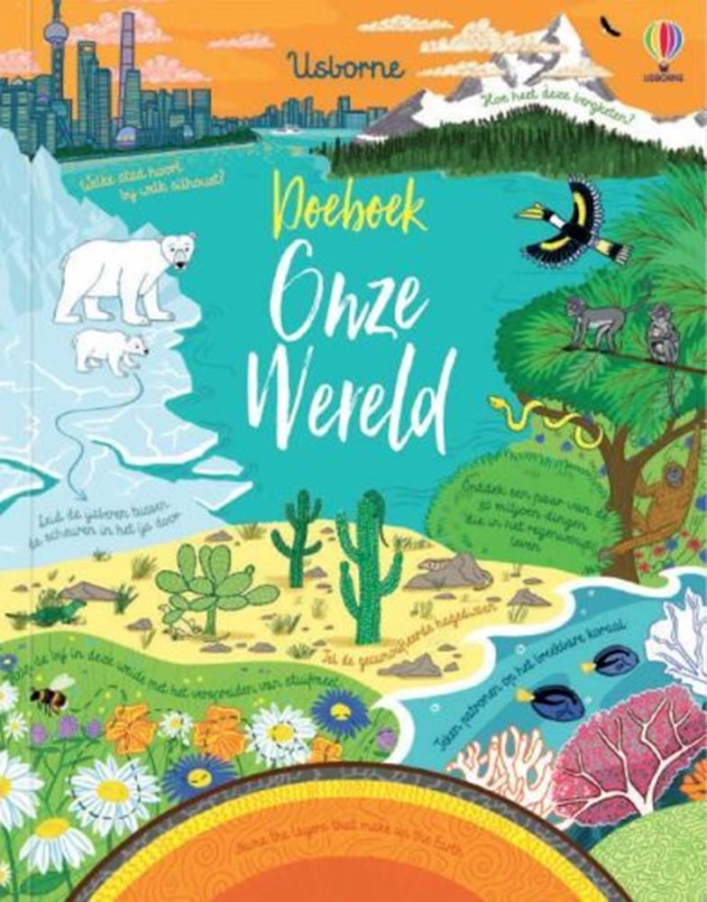 Doeboek, onze wereld. 8+