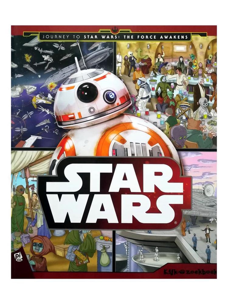 Busca y encuentra el libro, star wars a journe. 4+