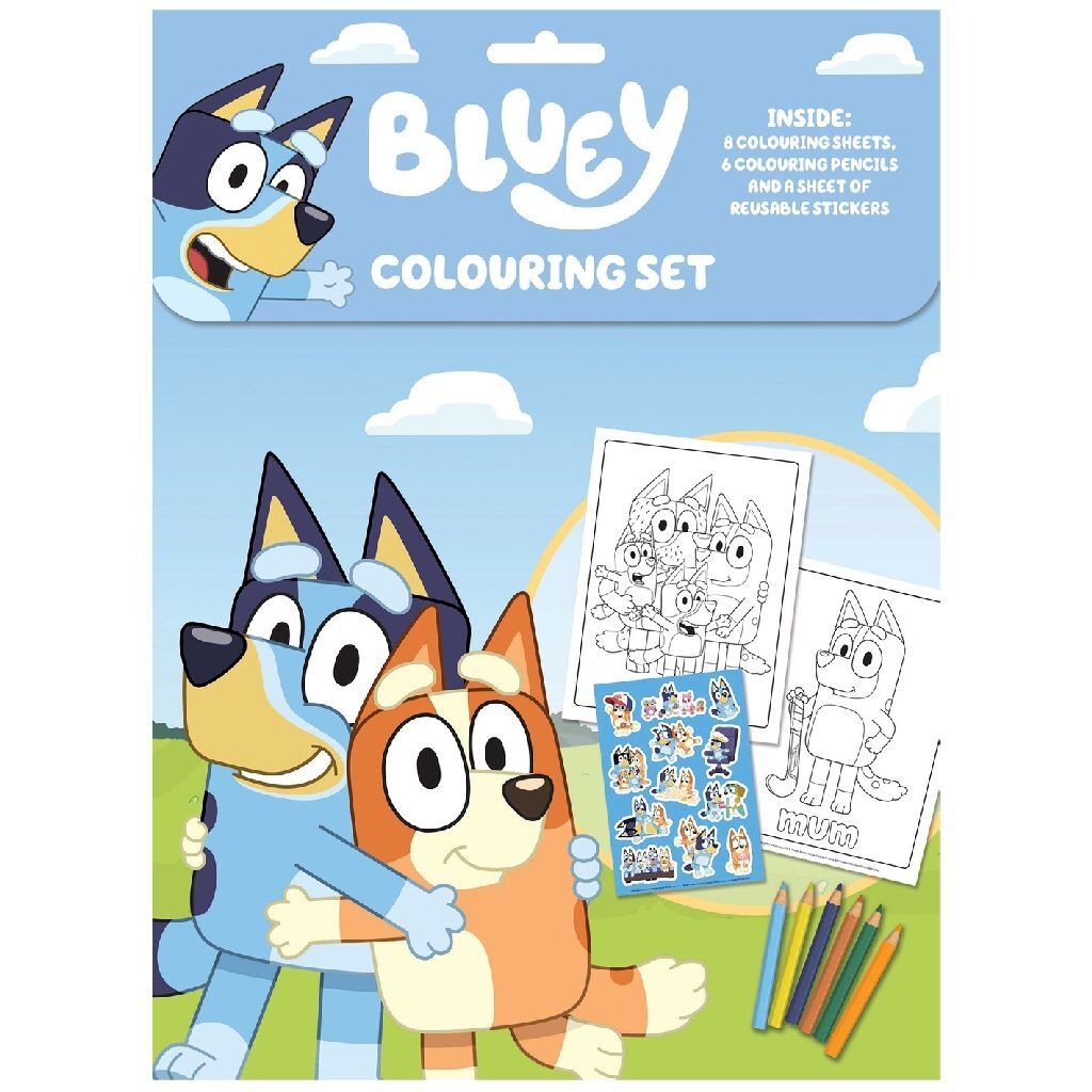 Juego de colores azules