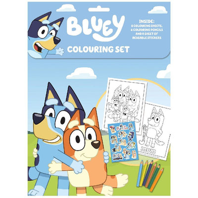 Set di colori blu