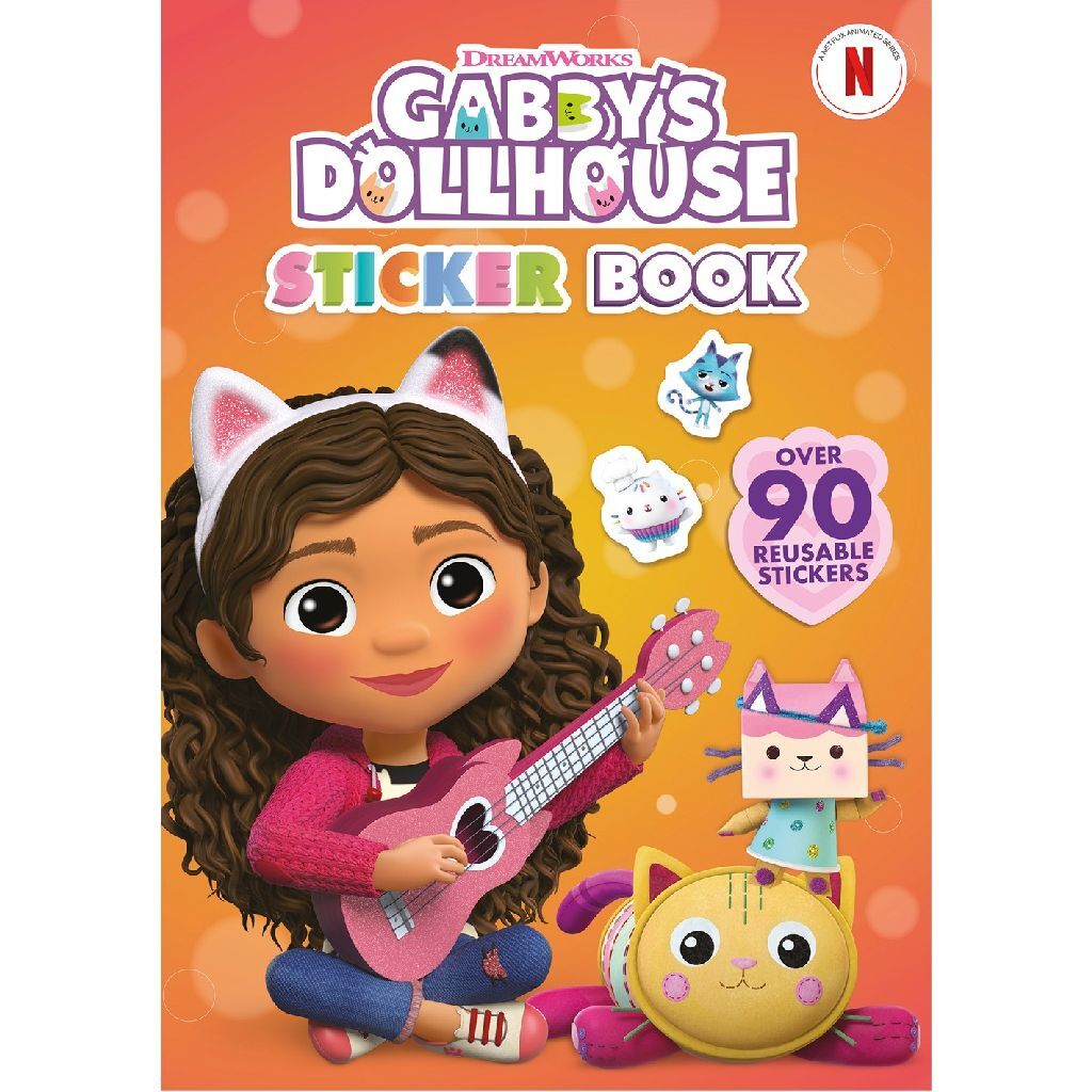 Gabby's dollhouse gabby #039;s dollhouse stickerboek