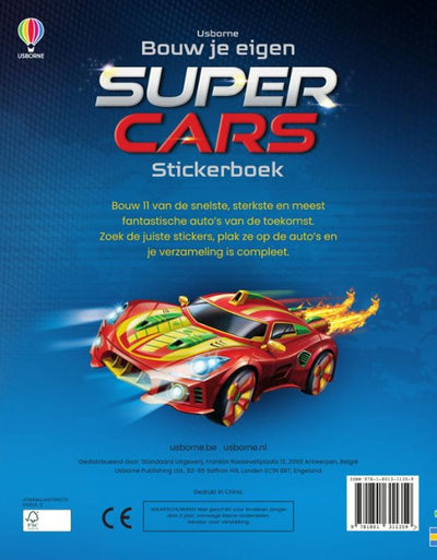Costruisci il tuo libro di adesivi super auto