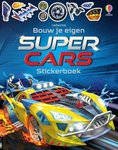 Costruisci il tuo libro di adesivi super auto