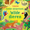 Eerste stickerboek: wilde dieren. 4+