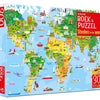 Libro con rompecabezas, ciudades del mundo. 5+