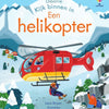 Kijk binnen in een helikopter. 3+