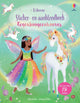 Libro di adesivi: unicorni arcobaleno. 5+