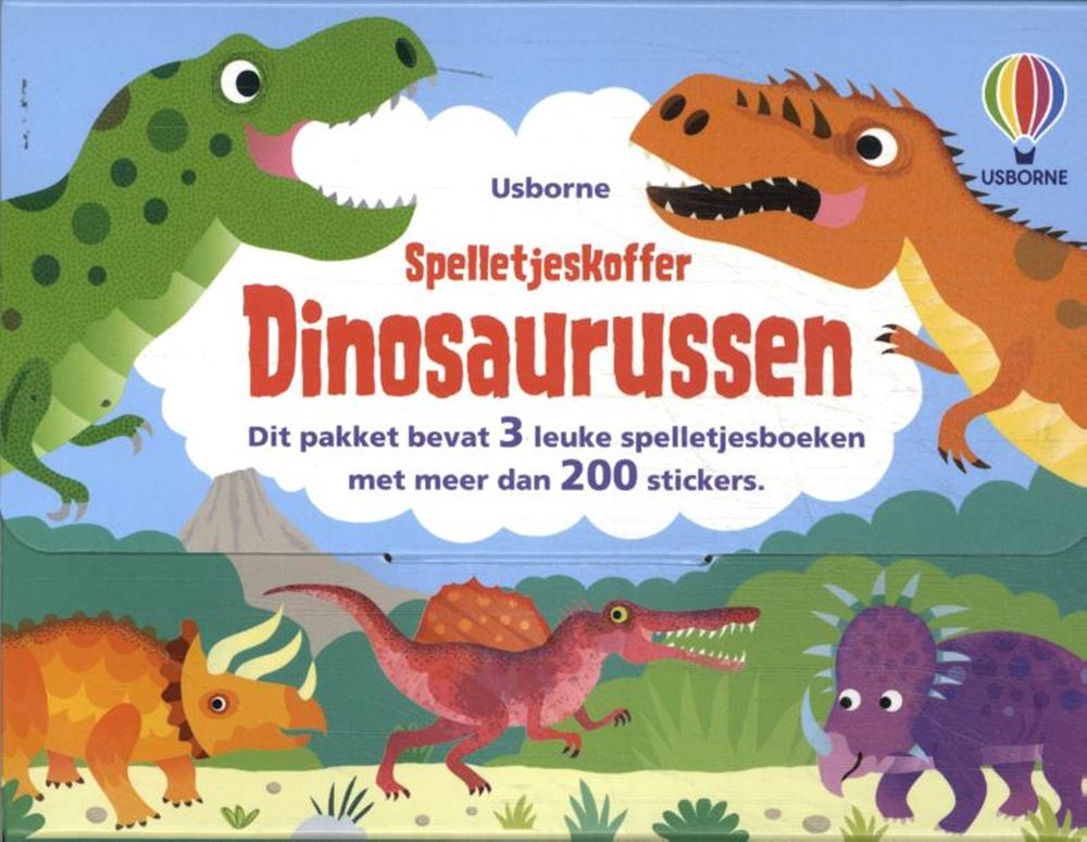 Custodia per il gioco dei dinosauri. 3+