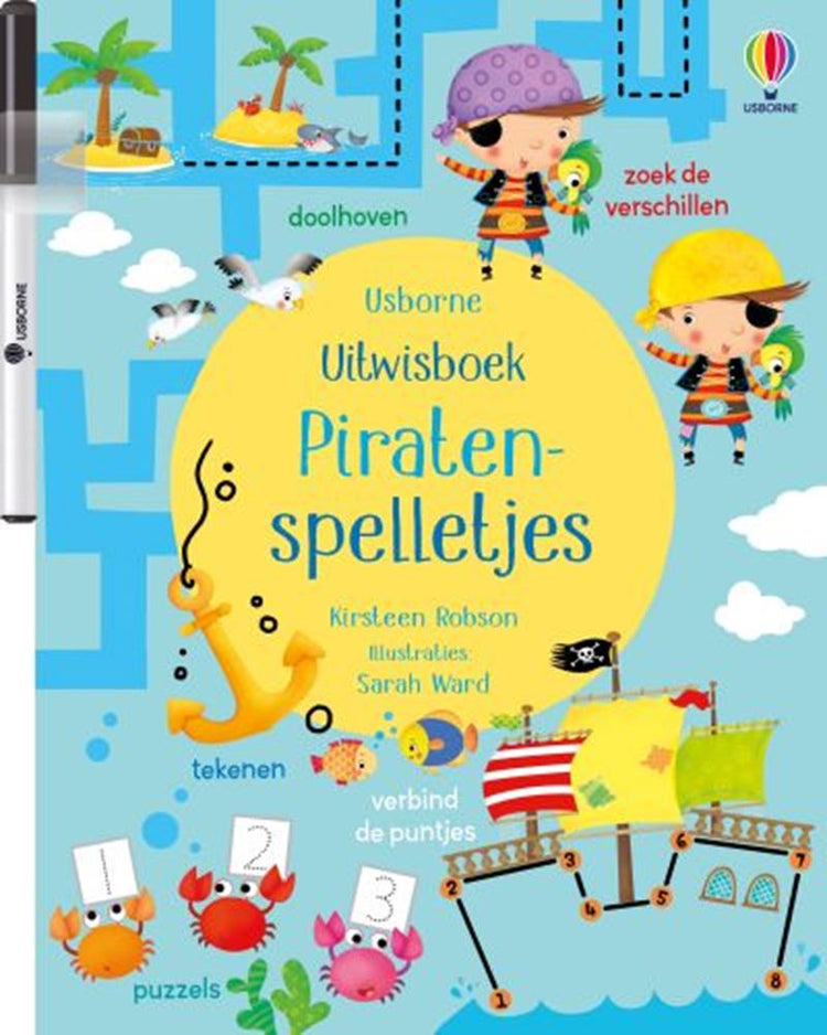 Cancella i giochi dei pirati dei libri 3+