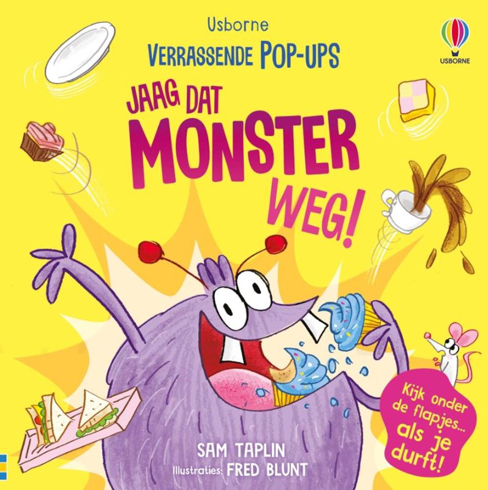 ¡Ahuyenta a ese monstruo! libro emergente. 3+