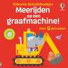 Geluidenbmeerijden op een graafmachine!