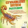 Libro de rompecabezas: animales peligrosos. 7+