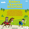 Libro de pegatinas: caballeros y castillos. 4+