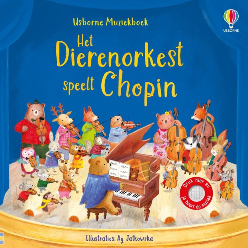 Suena la orquesta de animales tocando a Chopin.