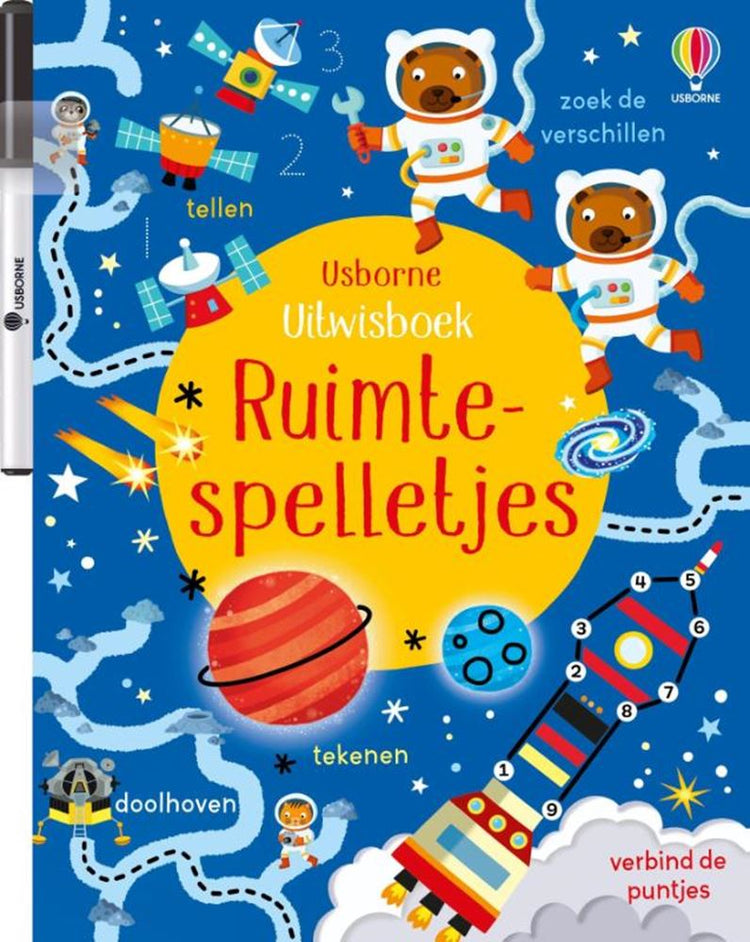 Cancella libro: giochi spaziali 3+