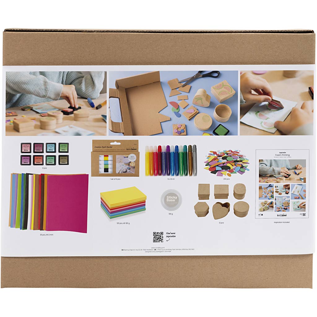 Creativ company https: www.cchobby.nl groepsset-schuimdrukken-kaarten-en-dozen-1-doos