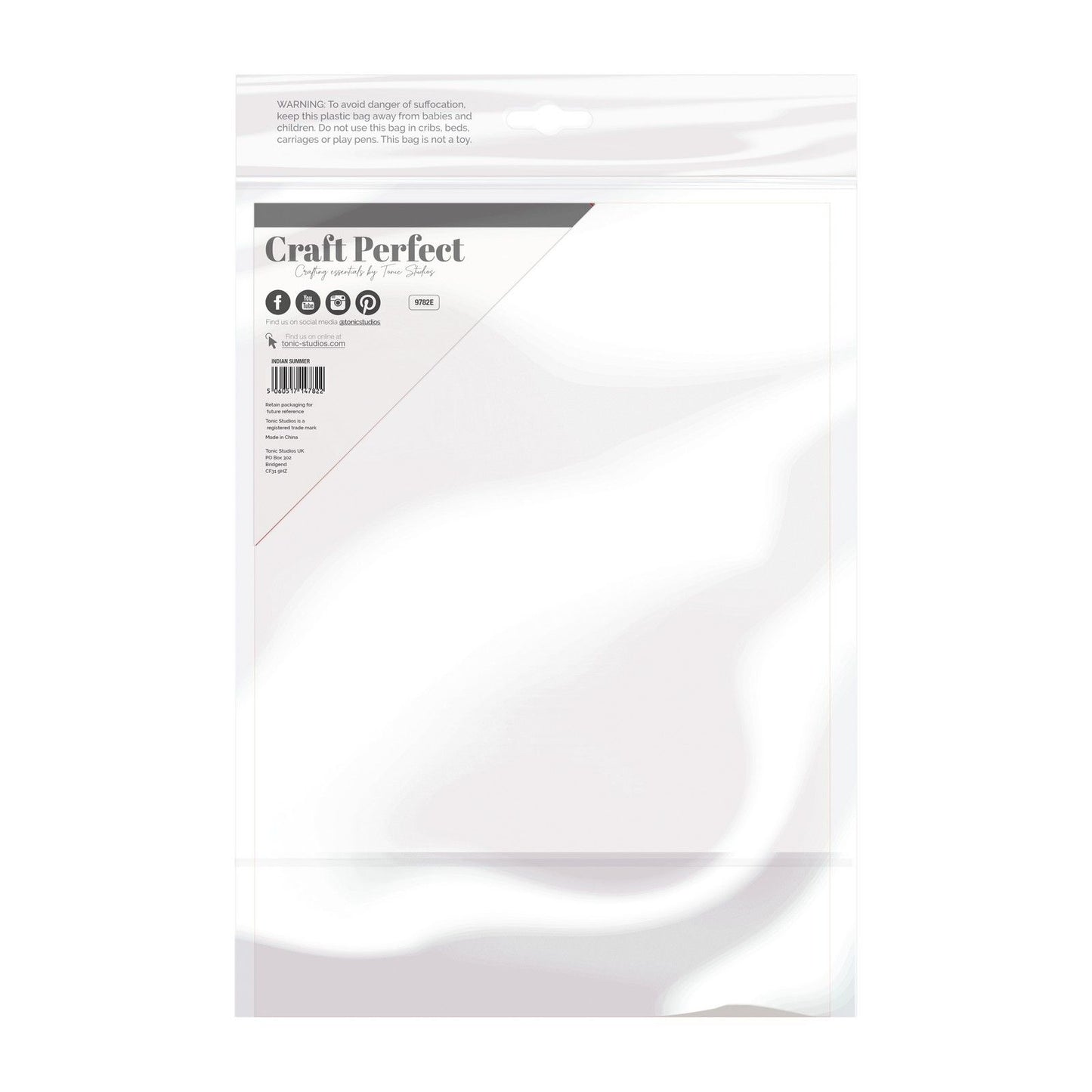 Craft Perfect di Tonic Studios Craft Perfect • cartoncino specchiato iridescente 250g Indian Summer 5pz