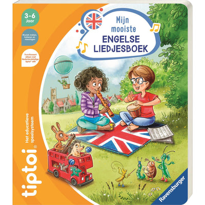 RAVENSBURGER Tiptoi Il mio più bello libro di canzoni inglesi