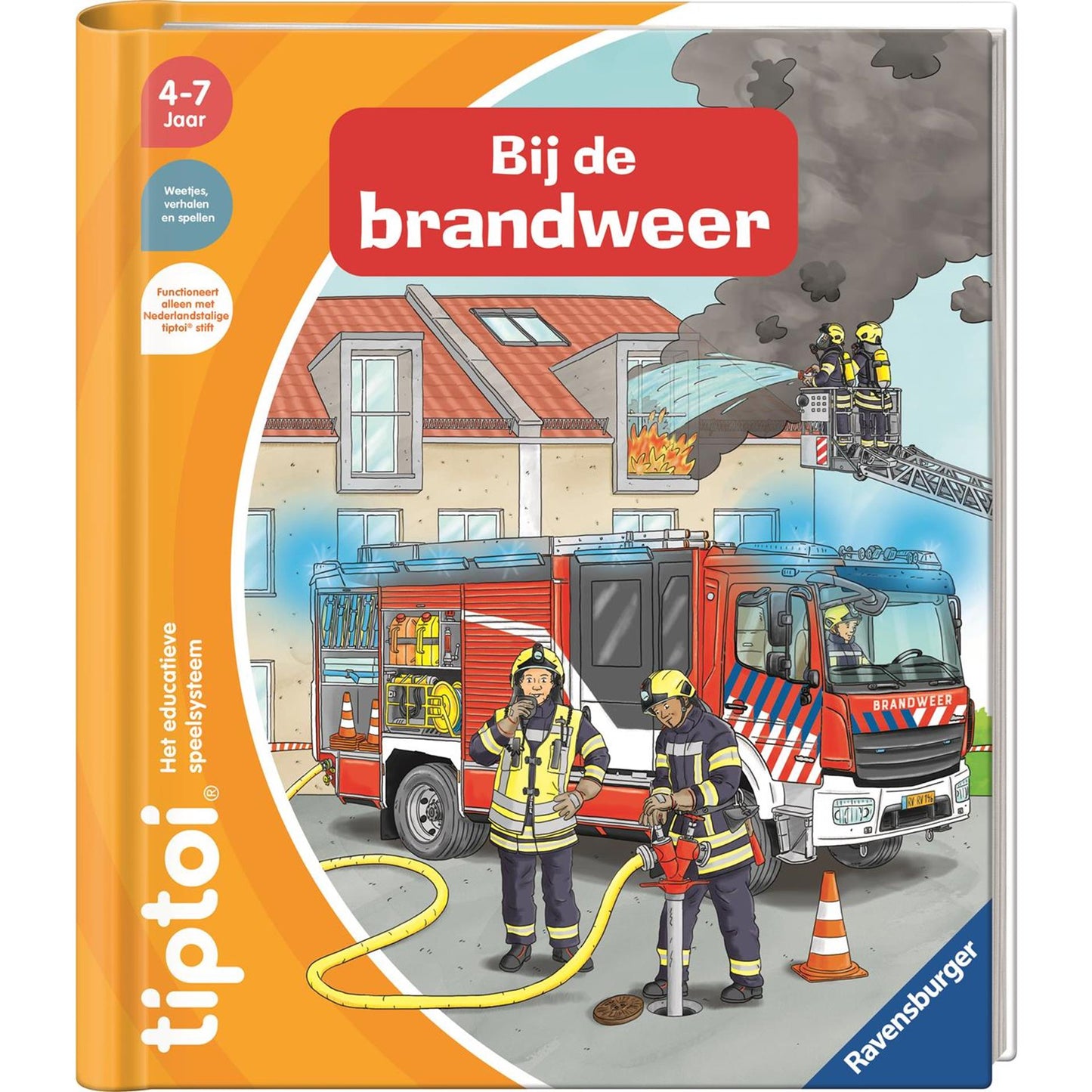 Ravensburger Tiptoi Libro en la brigada de fuego