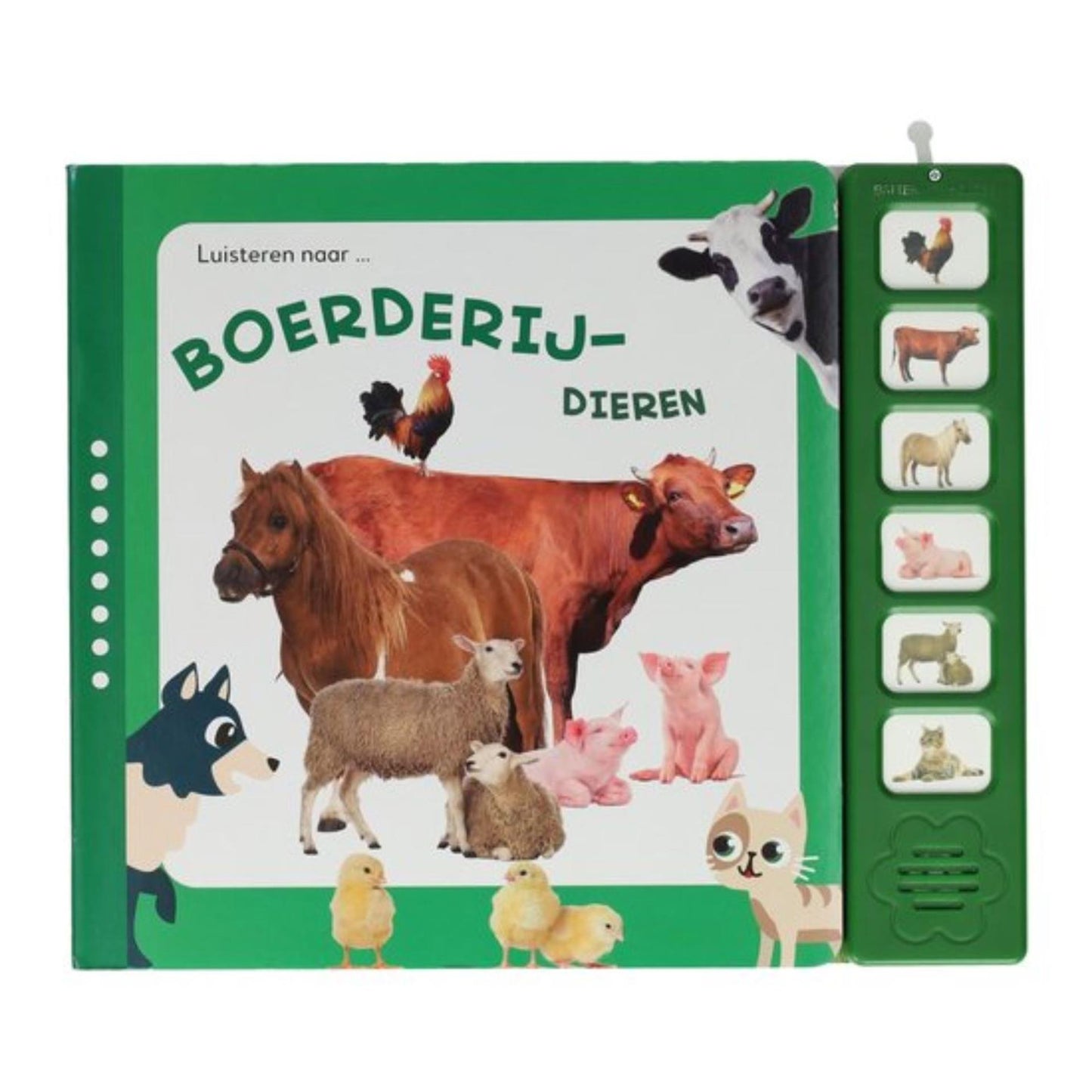 Carte orali Ascolta il libro sound -book degli animali della fattoria