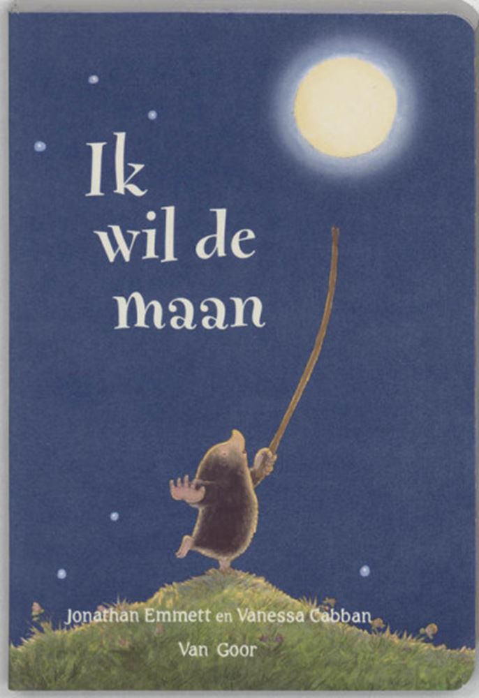 Quiero la luna. 3+ libro de cartón