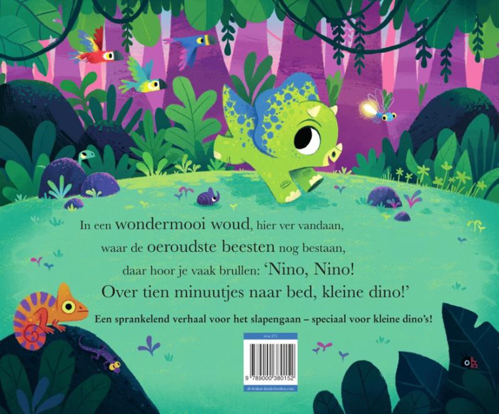 Over tien minuten naar bed kleine dino.