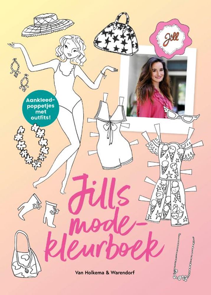 Libro para colorear de moda de Jill 7+