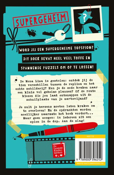Van holkema warendorf het supergeheime spionnenpuzzelboek. 9+
