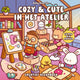 Cozy cute in het atelier. kleurboek.