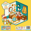 Acogedor libro de pegatinas Happy House -