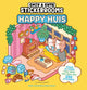 Acogedor libro de pegatinas Happy House -
