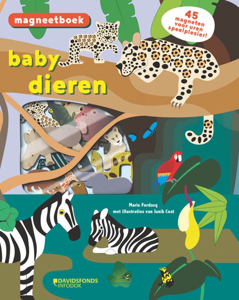 Animales bebés (libro magnético). 3+