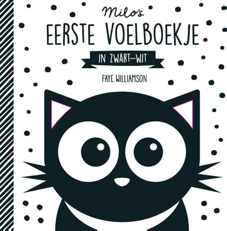 Wpg uitgevers milo's eerste voelboekje in zwartwit