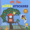 Kartonboek: tik tak: superstickers 1+