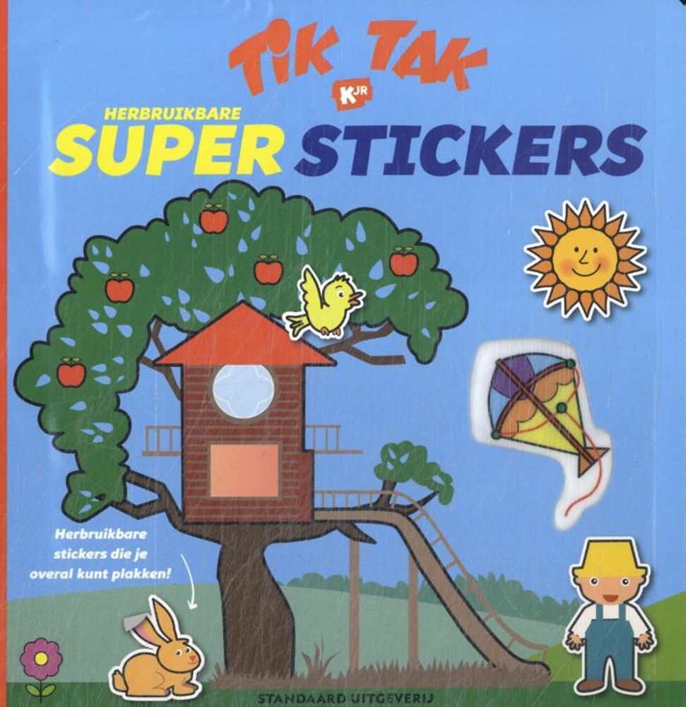 Libro de mesa: tick tac: super stickers 1+