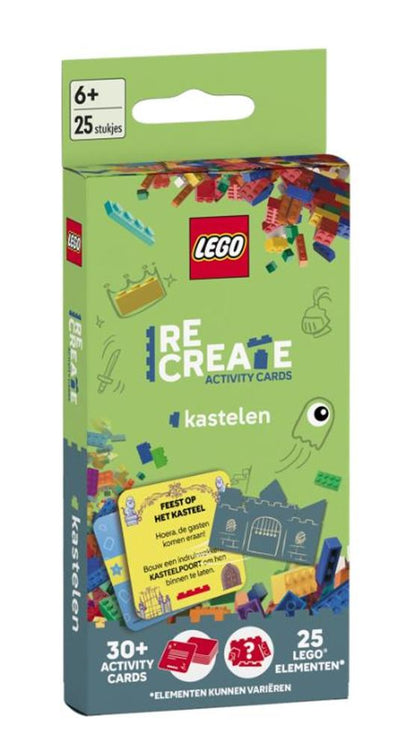 Lego ricrea le carte attività: castelli