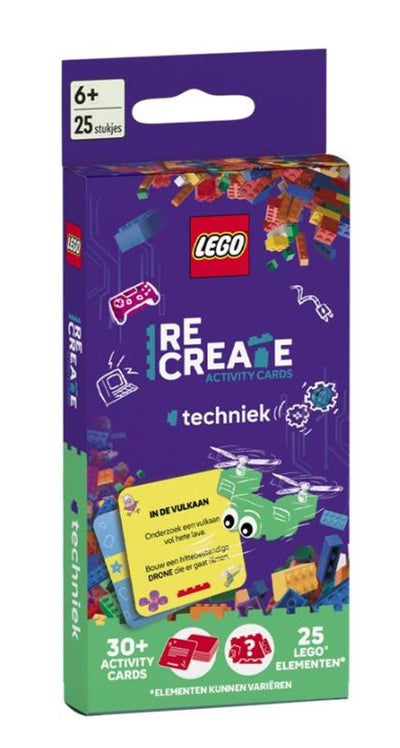 Lego ricreano le carte attività: la tecnologia