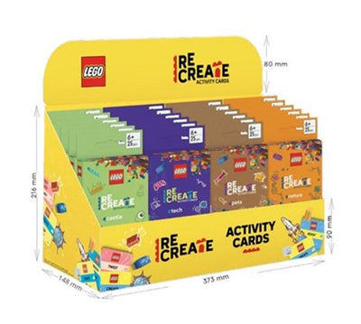 Ty Lego Recreate Activity Cards Display 2 (
