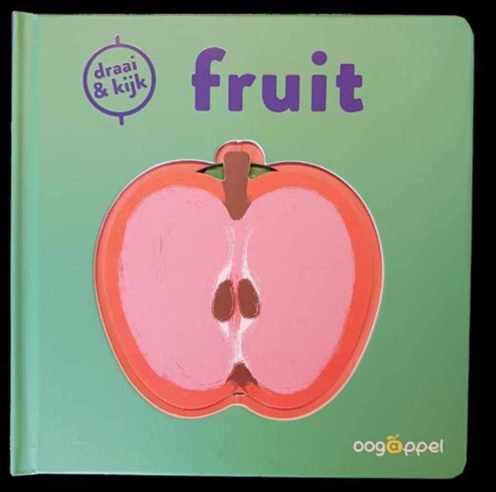 Kartonboek: draai en kijk fruit 4+