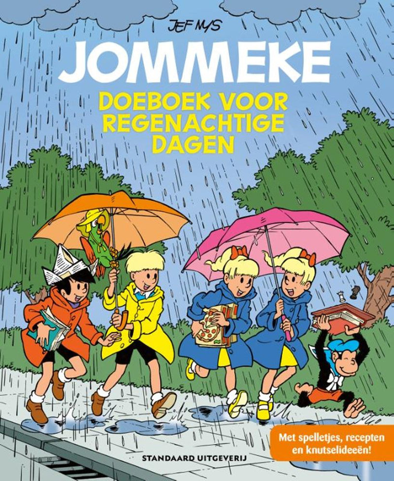 Libro di attività Jommeke per i giorni di pioggia