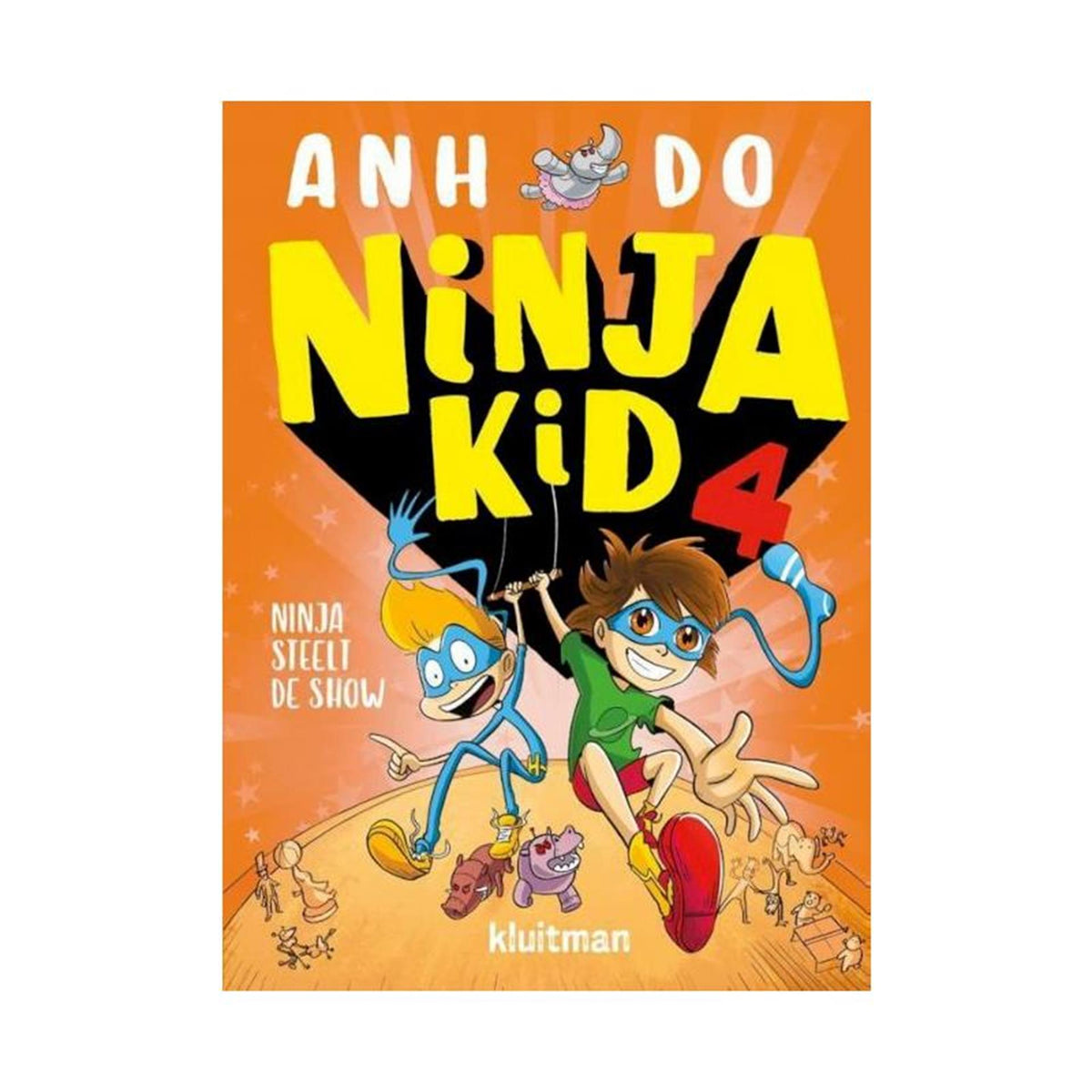 El editor Kluitman Ninja Kid 4 Ninja roba el espectáculo