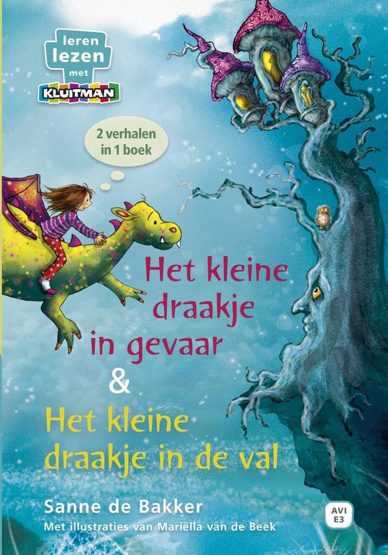 Imparare a leggere Kluitman - storie 2 in 1 sul piccolo drago avi-e3